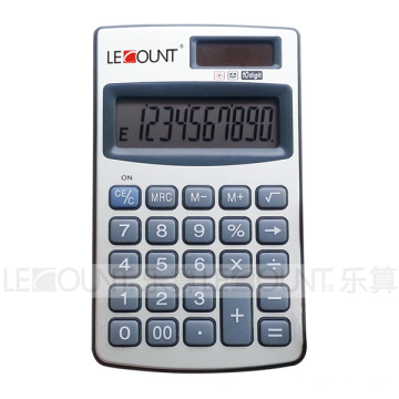 Calculadora de bolso portátil com dupla potência de 12 dígitos com carteira opcional (LC328A)